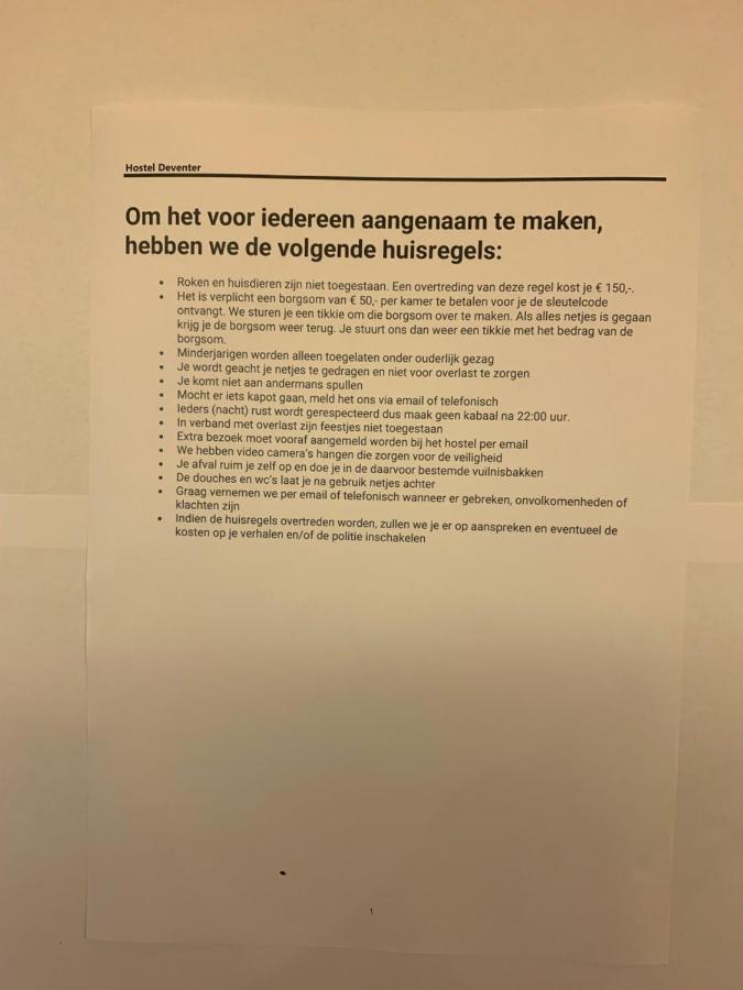 Kleinschalig Hostel In Deventer, Hartje Stad, Aan De Ijssel, Luaran gambar
